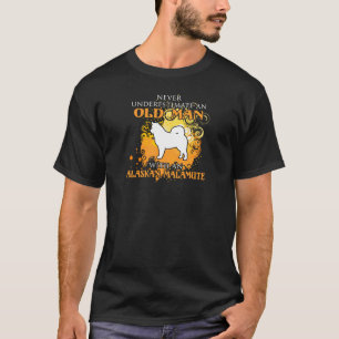 love Alaskan Malamute Funny Gift T-shirt