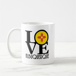 LOVE Albuquerque NM 11oz Koffiemok