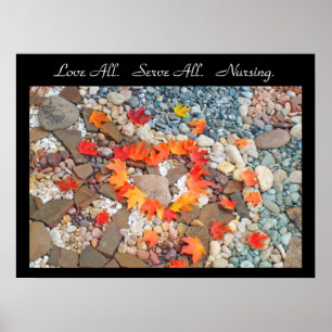 Love All Serve Toutes les affiches Infirmière art 