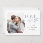 Love Altijd | Foto-Verloving Aankondiging (Voorkant)