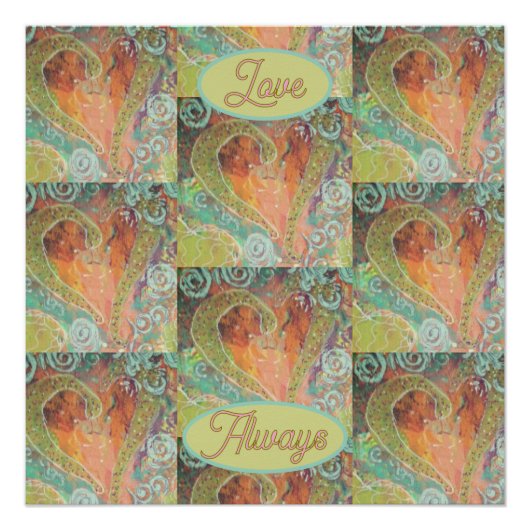 Love Altijd Perfect Poster (Voorkant)