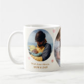 Love Always – Mom & Dad 3-Photo Custom Mug (Gauche)
