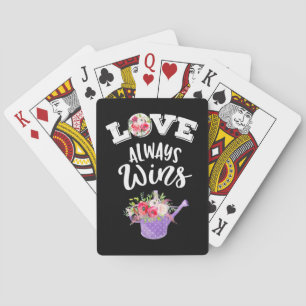 Love Always Win Pokerkaarten