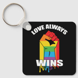 Love Always wint Gay LGBT Sleutelhanger