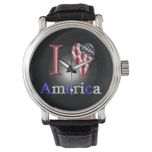 Love America Horloge