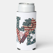 LOVE America Onafhankelijkheidsdag (Seltzer Achterkant)