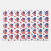 Love America Serviette de cuisine (Horizontal)