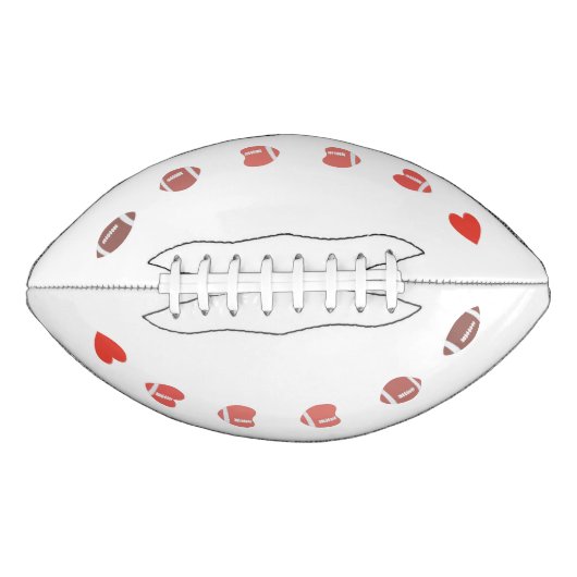 Love American Football - Gridiron Fans Heart (Voorkant)