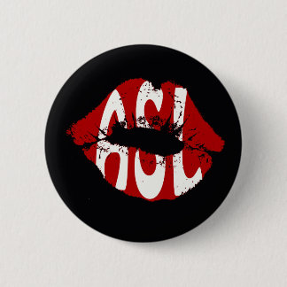 Love American Sign Langauge Ronde Button 5,7 Cm