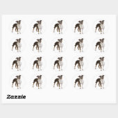 Love American Staffordshire Sticker pour chien Ter (Feuille)