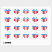 Love American Style Sticker (Feuille)