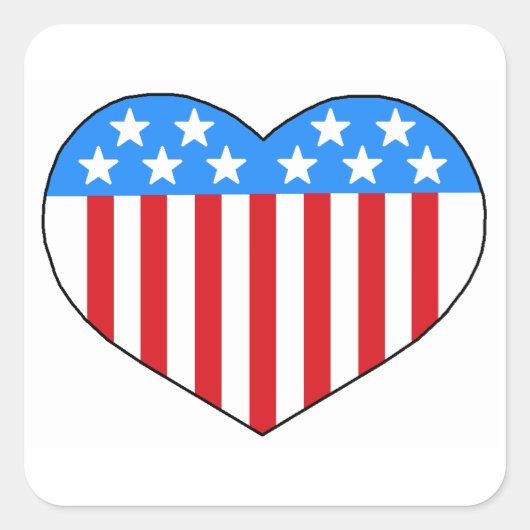 Love American Style Sticker (Devant)