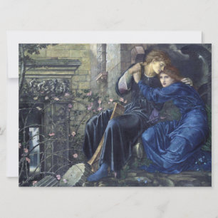 Love Among the Ruins (door Edward Burne-Jones) Kaart