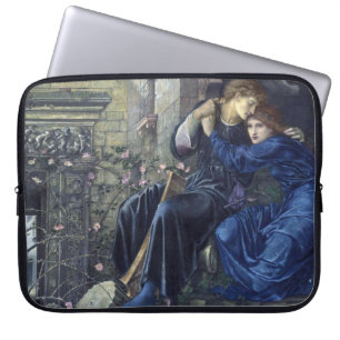 Love Among the Ruins (door Edward Burne-Jones) Laptop Sleeve