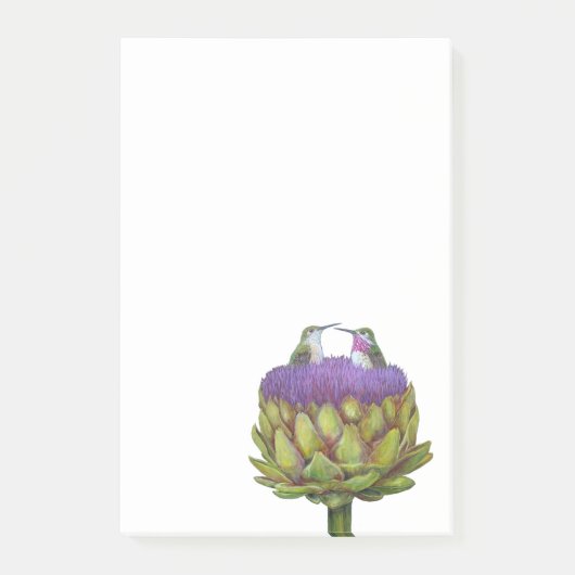 Love and Artichoke Post-it notebooks Post-it® Notes (Voorkant)
