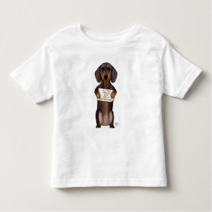 Love and Dachshund Kinder Shirts