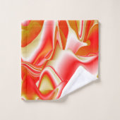 Love and Gold Abstrait 3D Rainbowart (Gant de toilette)