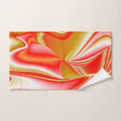 Love and Gold Abstrait 3D Rainbowart (Serviette à main)