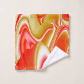 Love and Gold Abstrait 3D Rainbowart (Gant de toilette)