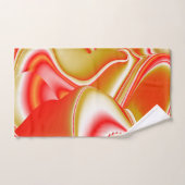 Love and Gold Abstrait 3D Rainbowart (Serviette à main)