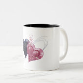Love and Hearts Coffee Mug (Devant droit)