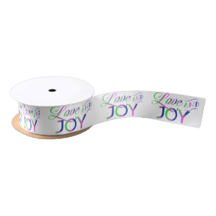 Love and Joy Colorful Lint