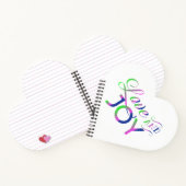 Love and Joy Colorful Notitieboek (Binnen)