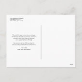 Love and Light Bold Typography Hanukkah Photo Feestdagenkaart (Achterkant)