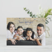 Love and Light Stars Carte photo de vacances (Debout devant)