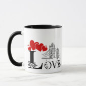 Love and Monument Personalized Mug (Gauche)