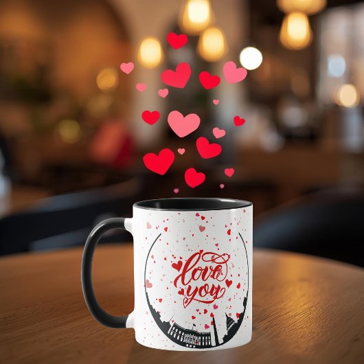 Love and Monument Personalized Mug