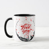 Love and Monument Personalized Mug (Gauche)