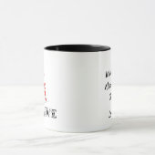 Love and Monument Personalized Mug Mok (Midden)