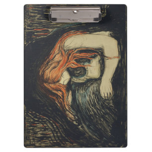 Love and Pain (The Vampire) (door Edvard Munch) Klembord