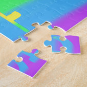 Love and Peace Rainbow Lettres Puzzles (Côté)