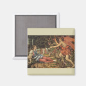 Love and the Maiden by John Stanhope Magneet (Voorkant / Achterkant)