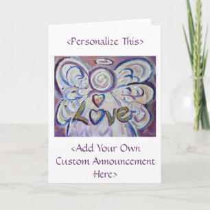 Love Angel Wenskaart Feestdagen Kaart