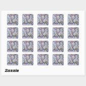 Love Angel Word Art Decal Stickers (Feuille)