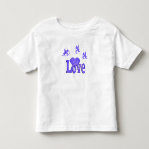 Love Angels with Love Logo and Heart, Kinder Shirts