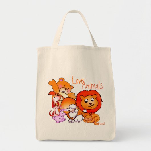 Love Animaux Sac (Devant)