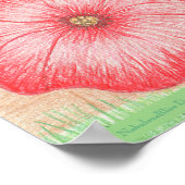 Love Anyway Floral Poster (Coin)