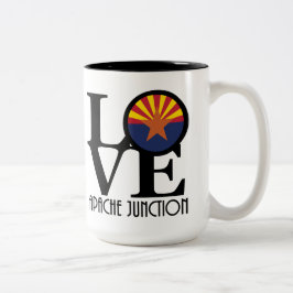 LOVE Apache Junction 15oz Tweekleurige Koffiemok