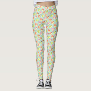 Love Apples Blauwgroen Leggings