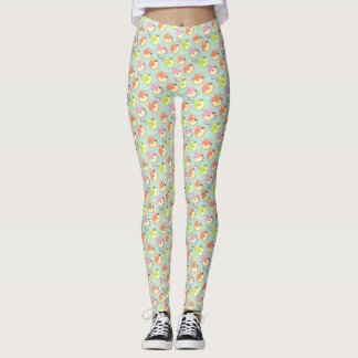 Love Apples Blauwgroen Leggings