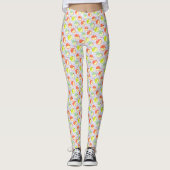 Love Apples Leggings Bleus (Devant)