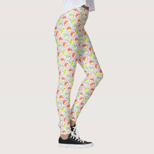Love Apples Leggings Bleus (Droite)