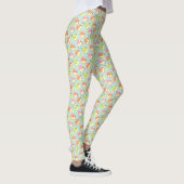 Love Apples Leggings Turquoises (Droite)