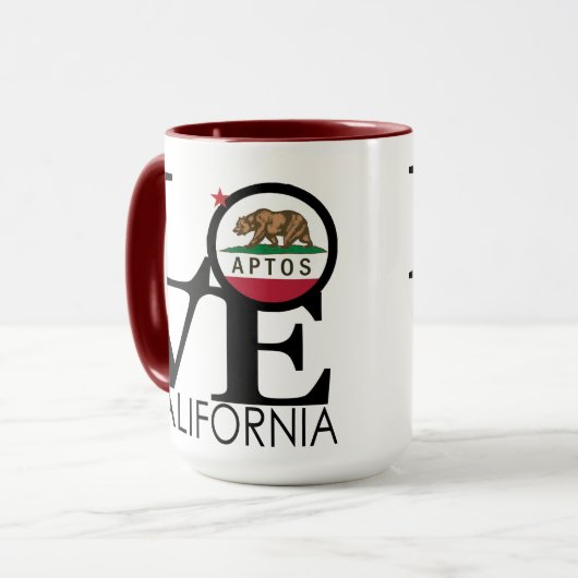 LOVE Aptos CA Mok (Voorkant links)