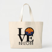 LOVE Arizona Grote Tote Bag (Voorkant)