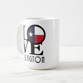 LOVE Arlington 15oz Koffiemok (Voorkant links)